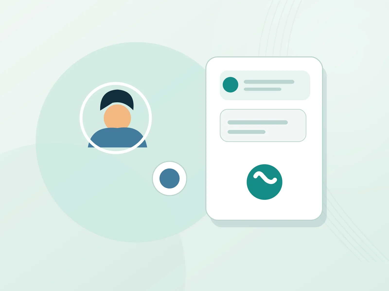 Illustration of a practice consultation request