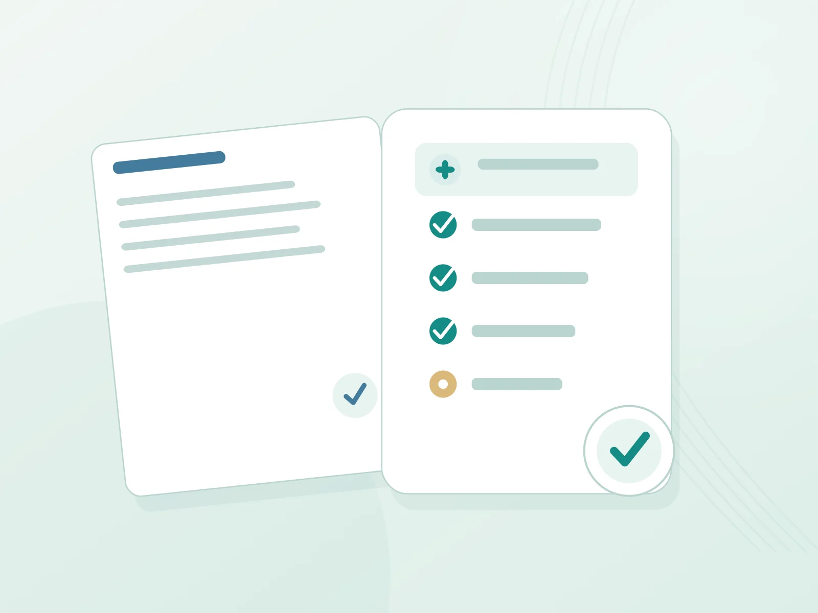 Illustration of prior-authorization documentation checkpoints